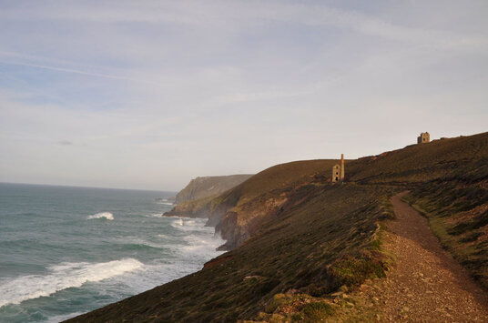Coast path from Chapel Porth