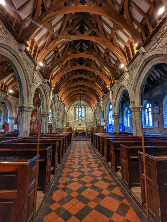 Constantine Church aisle