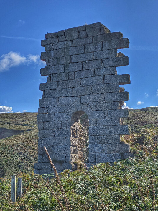 Engine House ruins near Gurnard's Head