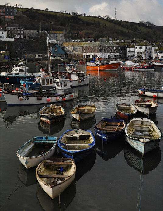 Boats in the harbour