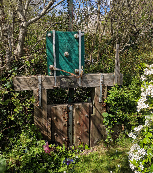 Sluice at Pentewan