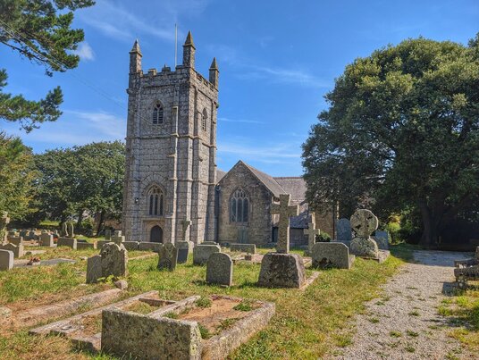 Perranzabuloe church
