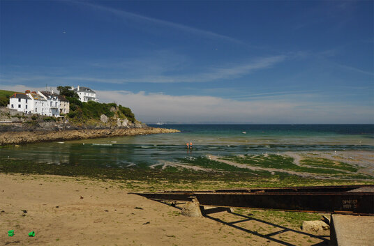Old boat launch at Portmellon