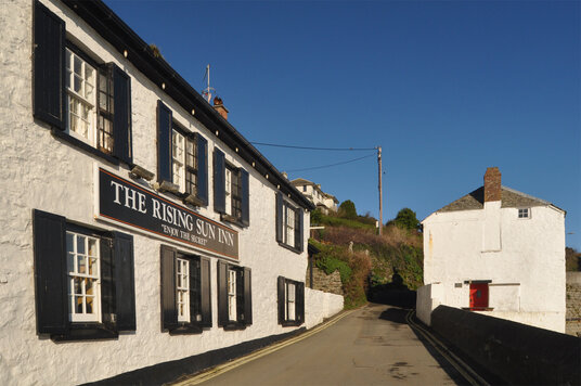 The pub at Portmellon