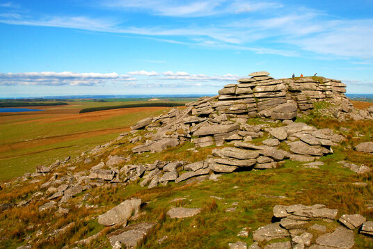 The summit of Rough Tor