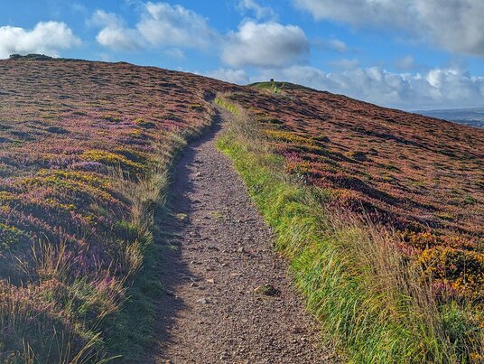 Path up to St Agnes Beacon