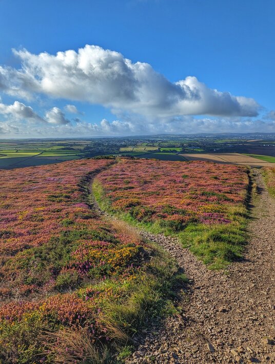 View from St Agnes Beacon