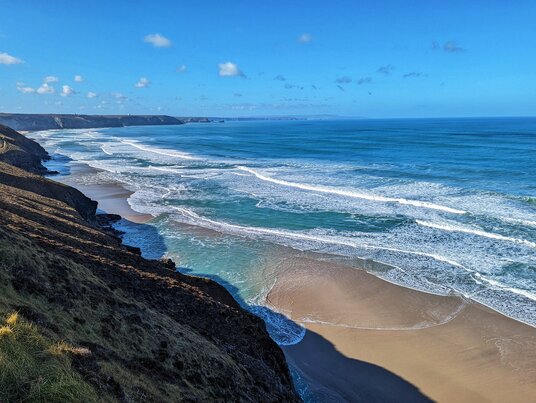 St Agnes Head coastline