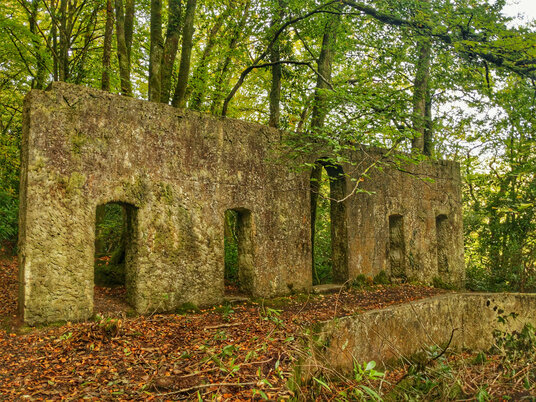 Remains of the arches at Tivoli Park