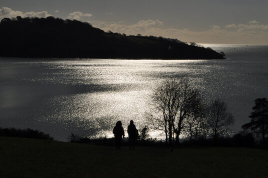 Silhouettes at Trelissick