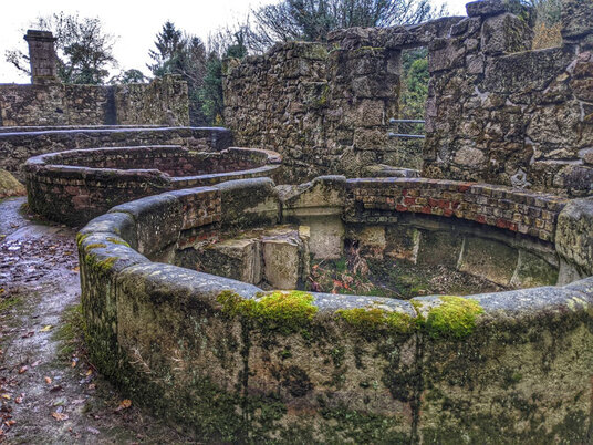 Inside Trevear Mill