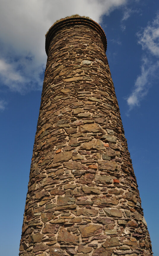 Chimney at Wheal Coates