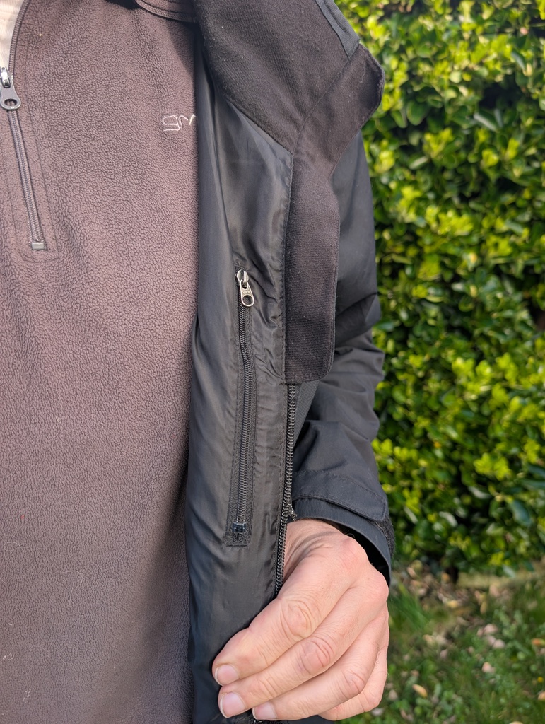 Inner zip